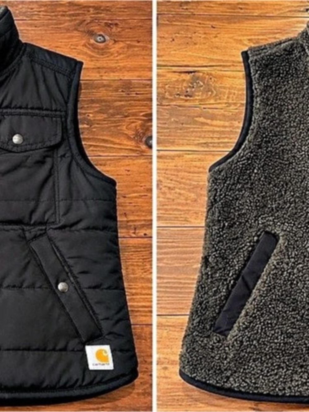 Carhartt Reversible Vest in Black  Like New